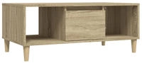 vidaXL Couchtisch Sonoma-Eiche 90x50x36,5 cm Holzwerkstoff
