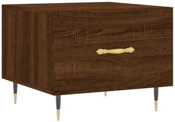 vidaXL Couchtisch Braun Eichen-Optik 50x50x40 cm Holzwerkstoff Modell 1