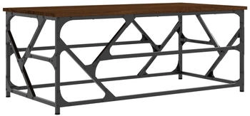 vidaXL Couchtisch Braun Eichen-Optik 100x50x40 cm Holzwerkstoff Modell 3