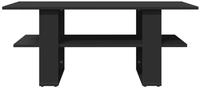 vidaXL Couchtisch Schwarz 102x55x42 cm Holzwerkstoff