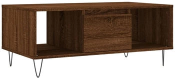 vidaXL Couchtisch Braun Eichen-Optik 90x50x36,5 cm Holzwerkstoff Modell 5