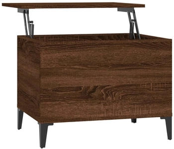 vidaXL Couchtisch Braun Eichen-Optik 60x44,5x45 cm Holzwerkstoff Modell 4