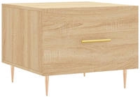 vidaXL Couchtisch Sonoma-Eiche 50x50x40 cm Holzwerkstoff