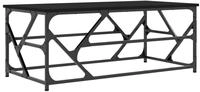 vidaXL Couchtisch Schwarz 100x50x40 cm Holzwerkstoff