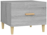 vidaXL Couchtisch Grau Sonoma 50x50x40 cm Holzwerkstoff