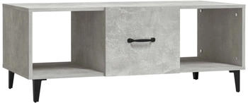vidaXL Couchtisch Betongrau 102x50x40 cm Holzwerkstoff Modell 6