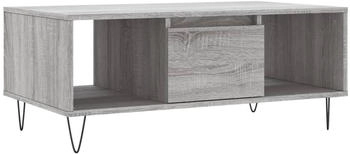 vidaXL Couchtisch Grau Sonoma 90x50x36,5 cm Holzwerkstoff Modell 14