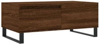 vidaXL Couchtisch Braun Eichen-Optik 90x50x36,5 cm Holzwerkstoff