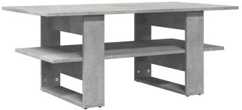 vidaXL Couchtisch Betongrau 102x55x42 cm Holzwerkstoff Modell 2