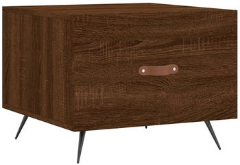 vidaXL Couchtisch Braun Eichen-Optik 50x50x40 cm Holzwerkstoff Modell 2