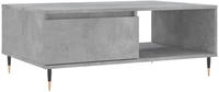 vidaXL Couchtisch Betongrau 90x60x35 cm Holzwerkstoff