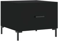 vidaXL Couchtisch Schwarz 50x50x40 cm Holzwerkstoff