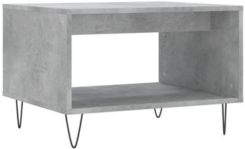 vidaXL Couchtisch Betongrau 60x50x40 cm Holzwerkstoff Modell 1