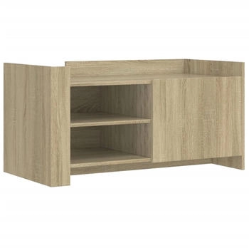 vidaXL Couchtisch Sonoma-Eiche 100x50x50 cm Holzwerkstoff