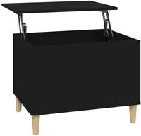 vidaXL Couchtisch Schwarz 60x44,5x45 cm Holzwerkstoff