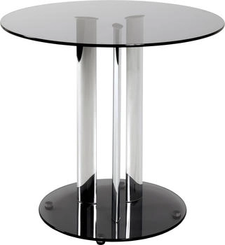 HAKU Beistelltisch Glas grau 59x59x57cm (87167)