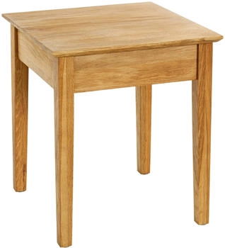 HAKU Beistelltisch Massivholz eiche 45x45x52cm (54356)