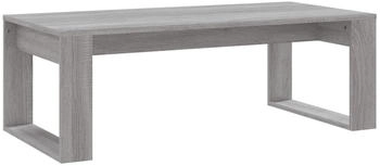 vidaXL Couchtisch Grau Sonoma 102x50x35 cm Holzwerkstoff