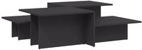 vidaXL Couchtische 2 Stk. Grau Holzwerkstoff