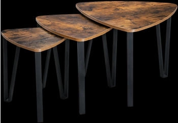 holz4home Beistelltisch Radon 3er Set