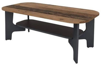 Mid.you Couchtisch Graphit Alteiche rechteckig Wange 55x42,5x110 cm Mid.you Couchtisch Graphit Alteiche rechteckig Wange 55x42,5x110 cm
