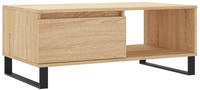 Vidaxl - Couchtisch Sonoma-eiche 90x50x36,5 Cm Holzwerkstoff