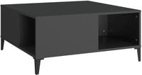 Couchtisch Schwarz 80x80x36,5 Cm Holzwerkstoff Vidaxl