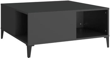 vidaXL Couchtisch Schwarz 80x80x36,5 cm Holzwerkstoff Modell 2