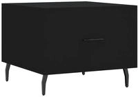 vidaXL Couchtisch Schwarz 50x50x40 cm Holzwerkstoff