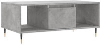 vidaXL Couchtisch Betongrau 90x50x36,5 cm Holzwerkstoff
