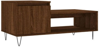 vidaXL Couchtisch Braun Eichen-Optik 100x50x45 cm Holzwerkstoff Modell 6