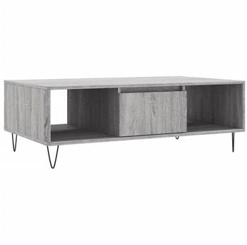 vidaXL Couchtisch Grau Sonoma 104x60x35 cm Holzwerkstoff Modell 1