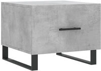 vidaXL Couchtisch Betongrau 50x50x40 cm Holzwerkstoff