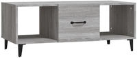 vidaXL Couchtisch Grau Sonoma 102x50x40 cm Holzwerkstoff