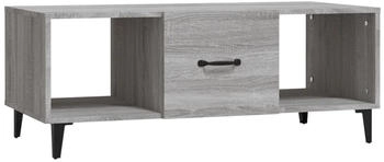 vidaXL Couchtisch Grau Sonoma 102x50x40 cm Holzwerkstoff Modell 1