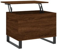 vidaXL Couchtisch Braun Eichen-Optik 60x44,5x45 cm Holzwerkstoff