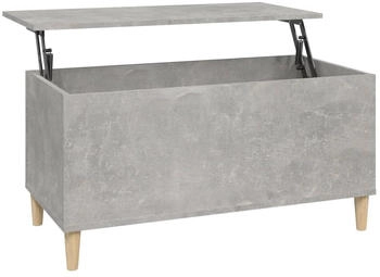 vidaXL Couchtisch Betongrau 90x44,5x45 cm Holzwerkstoff Modell 4