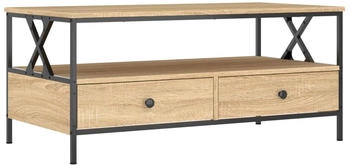 vidaXL Couchtisch Sonoma-Eiche 100x51x45 cm Holzwerkstoff