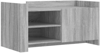 vidaXL Couchtisch Grau Sonoma 100x50x50 cm Holzwerkstoff