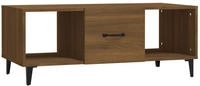 vidaXL Couchtisch Braun Eichen-Optik 102x50x40 cm Holzwerkstoff