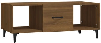 vidaXL Couchtisch Braun Eichen-Optik 102x50x40 cm Holzwerkstoff Modell 7