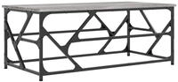 vidaXL Couchtisch Grau Sonoma 100x50x40 cm Holzwerkstoff