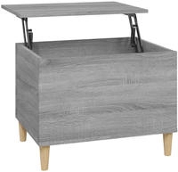 Couchtisch Grau Sonoma 60x44,5x45 Cm Holzwerkstoff Vidaxl