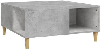 vidaXL Couchtisch Betongrau 80x80x36,5 cm Holzwerkstoff Modell 2