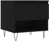vidaXL Couchtisch Schwarz 50x46x50 cm Holzwerkstoff