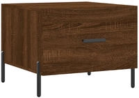 vidaXL Couchtisch Braun Eichen-Optik 50x50x40 cm Holzwerkstoff