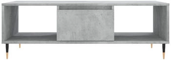 vidaXL Couchtisch Betongrau 104x60x35 cm Holzwerkstoff