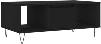 vidaXL Couchtisch Schwarz 90x50x36,5 cm Holzwerkstoff Modell 8