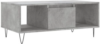 vidaXL Couchtisch Betongrau 90x50x36,5 cm Holzwerkstoff Modell 10