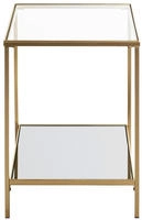 HAKU Beistelltisch "Sofatisch, Wohnzimmertisch" 1 Stk. tlg. quadratisch - aus Metall